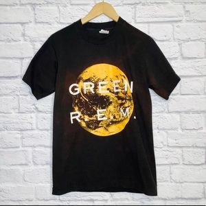 Vintage 80s R.E.M. Green T Shirt You Are The
Everything Single Stitch Medium